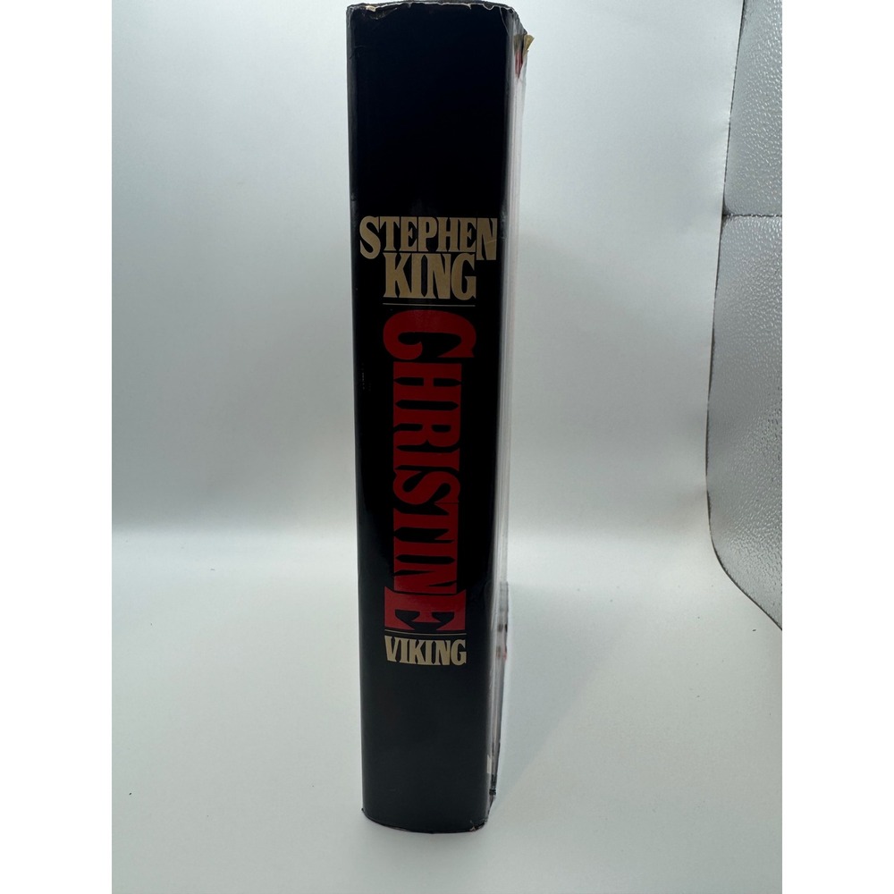 Stephen King Christine First Edition 1983 Viking Press Hardcover Horror Novel - Picture 7 of 7